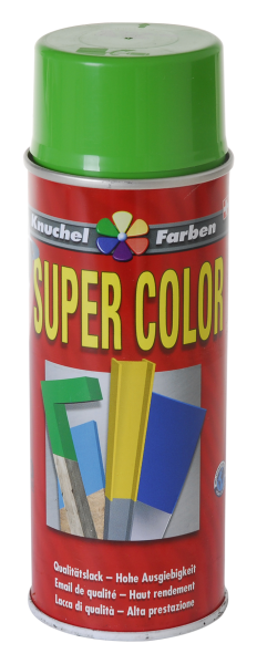 Lack-Spray Super-color 400ml Ral 6018 hellgruen